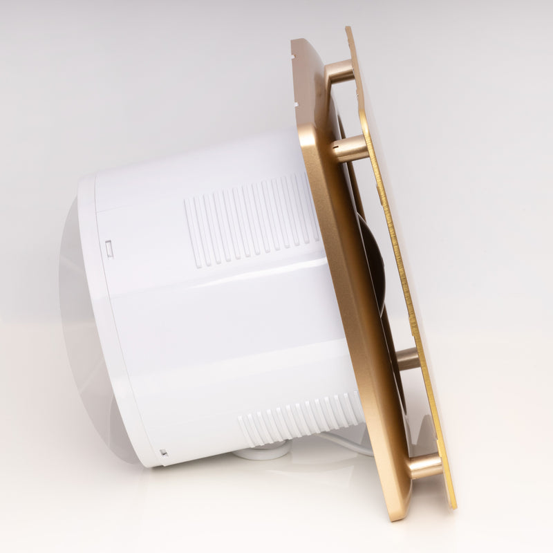 Gold quiet bathroom fan with Humidity Sensor - LFS150-QZH