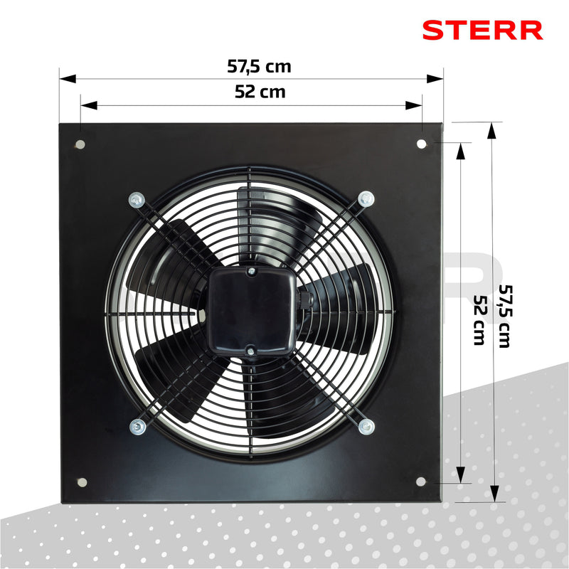 STERR Axial Fan 450 mm / 18'' - AXF450B