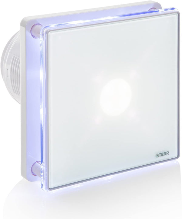 Bathroom Extractor Fan with LED Backlight and a Timer 100 mm / 4" - BFS100LT