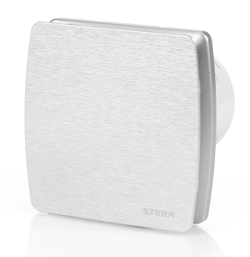 Silver Quiet Bathroom Fan with Timer 100 mm / 4" - LFS100-QST
