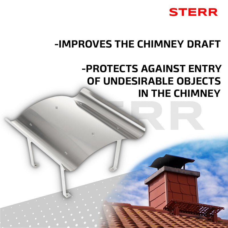 STERR Chimney Cap - Stainless Steel Chimney Cover
