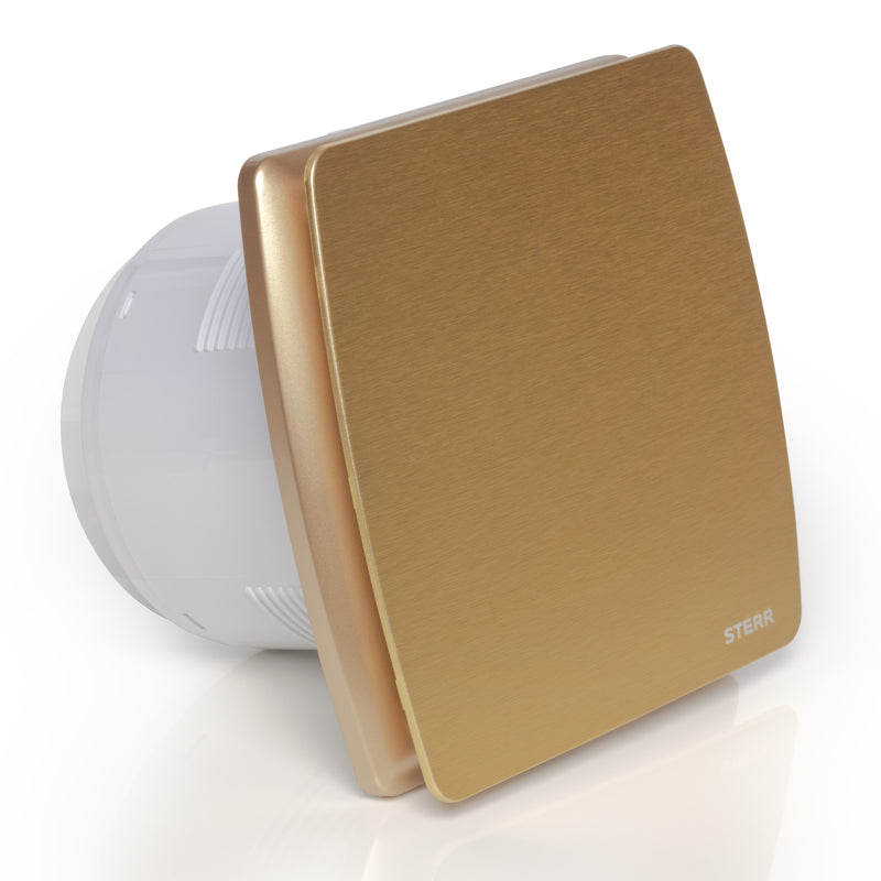 Gold quiet bathroom fan with Humidity Sensor - LFS150-QZH