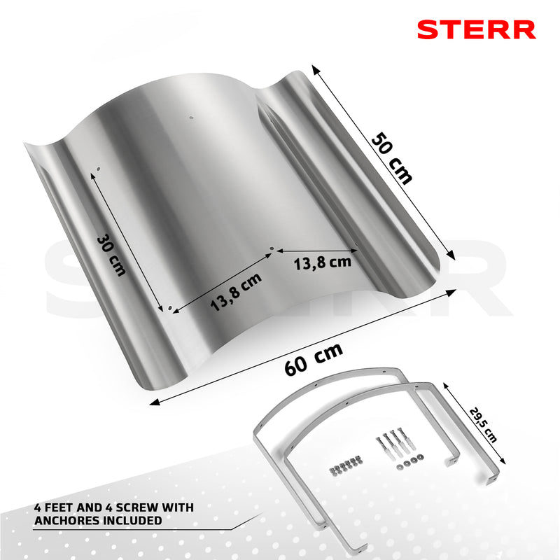 STERR Chimney Cap - Stainless Steel Chimney Cover