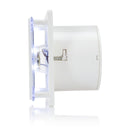 STERR BFS150L - 150 mm Bathroom Extractor Fan, LED, 250 m³/h, White