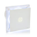 STERR BFS150L - 150 mm Bathroom Extractor Fan, LED, 250 m³/h, White