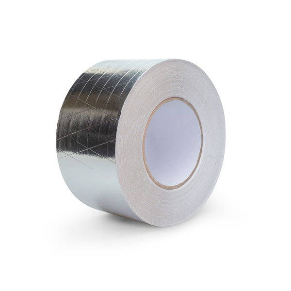 Strong Reinforced Aluminium Tape Aluminium Foil Tape Silver 75 mm X 50 m