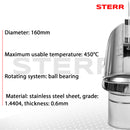 STERR - Chimney cowl with external bearing - CWL - 150-250 mm