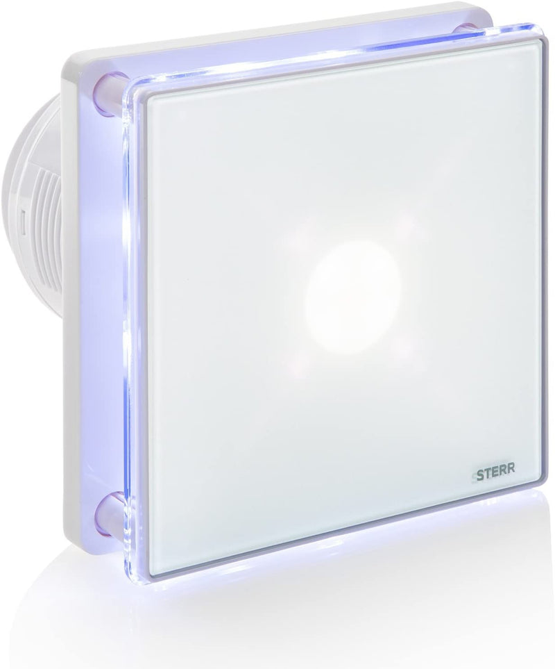 Bathroom Extractor Fan with LED Backlight 100 mm / 4" - BFS100L