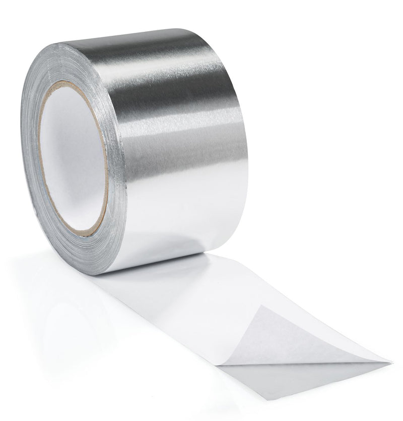 Aluminium Tape Aluminium Foil Tape Silver 75 mm X 50 m
