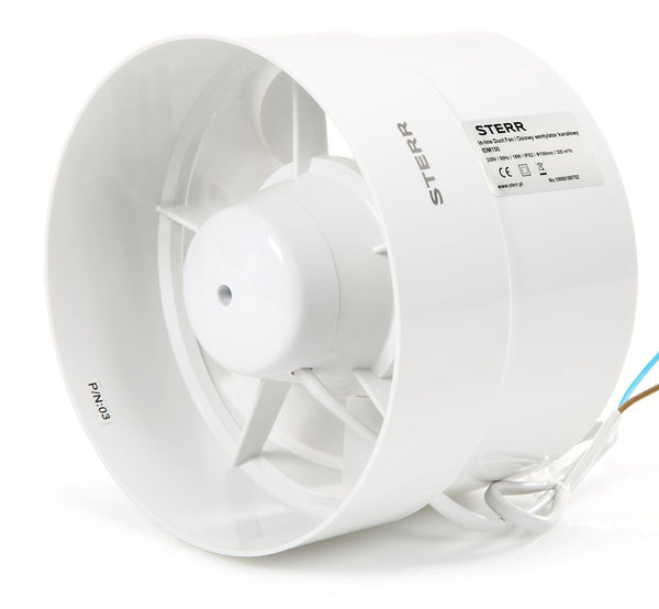 Quiet Duct Fan Inline Extractor 150 mm / 6" - IDM150