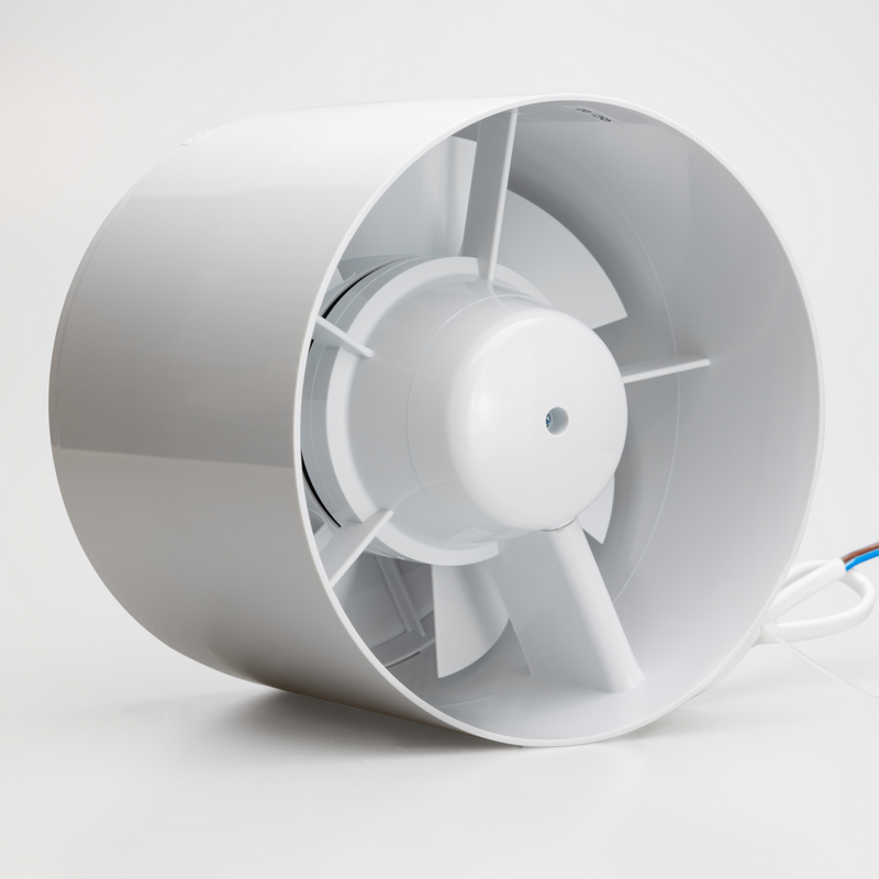 Quiet Duct Fan Inline Extractor S 150 mm / 6" - IDM150S