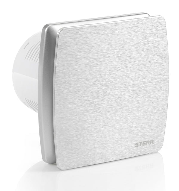 Silver Quiet Bathroom Fan with Timer 100 mm / 4" - LFS100-QST