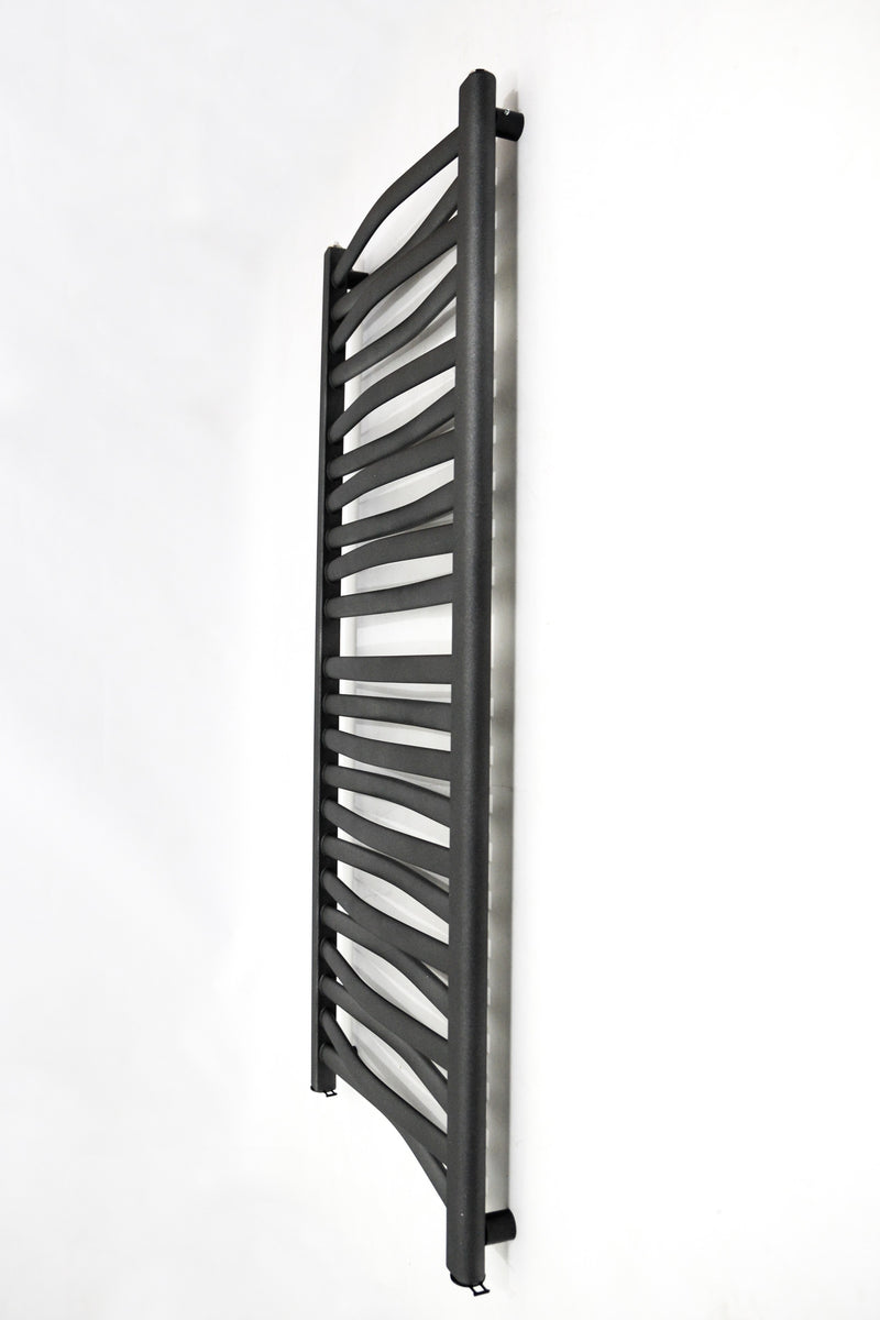 LVR12050B-3D - Black vertical 3D radiator 120/50